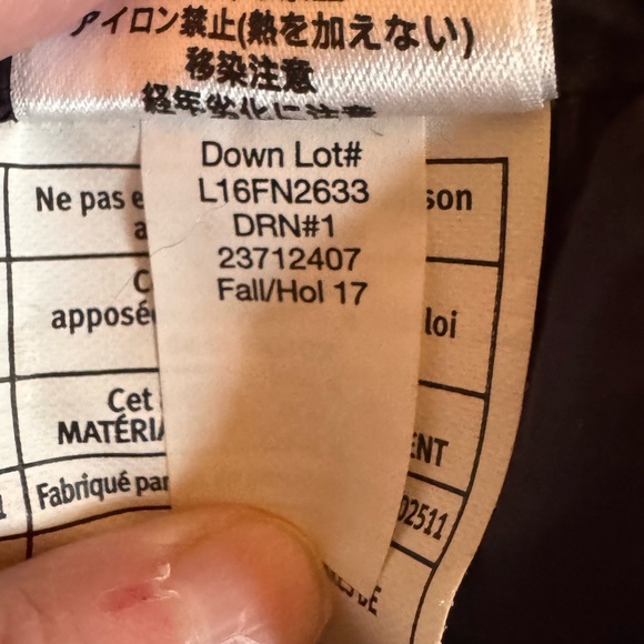 Eddie Bauer 650 Down Puffer Jacket Women’s XL Purple Lavender EB650 - Picture 11 of 16